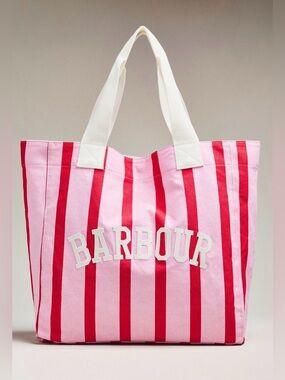 Barbour Emily Varsity Denim  Tote